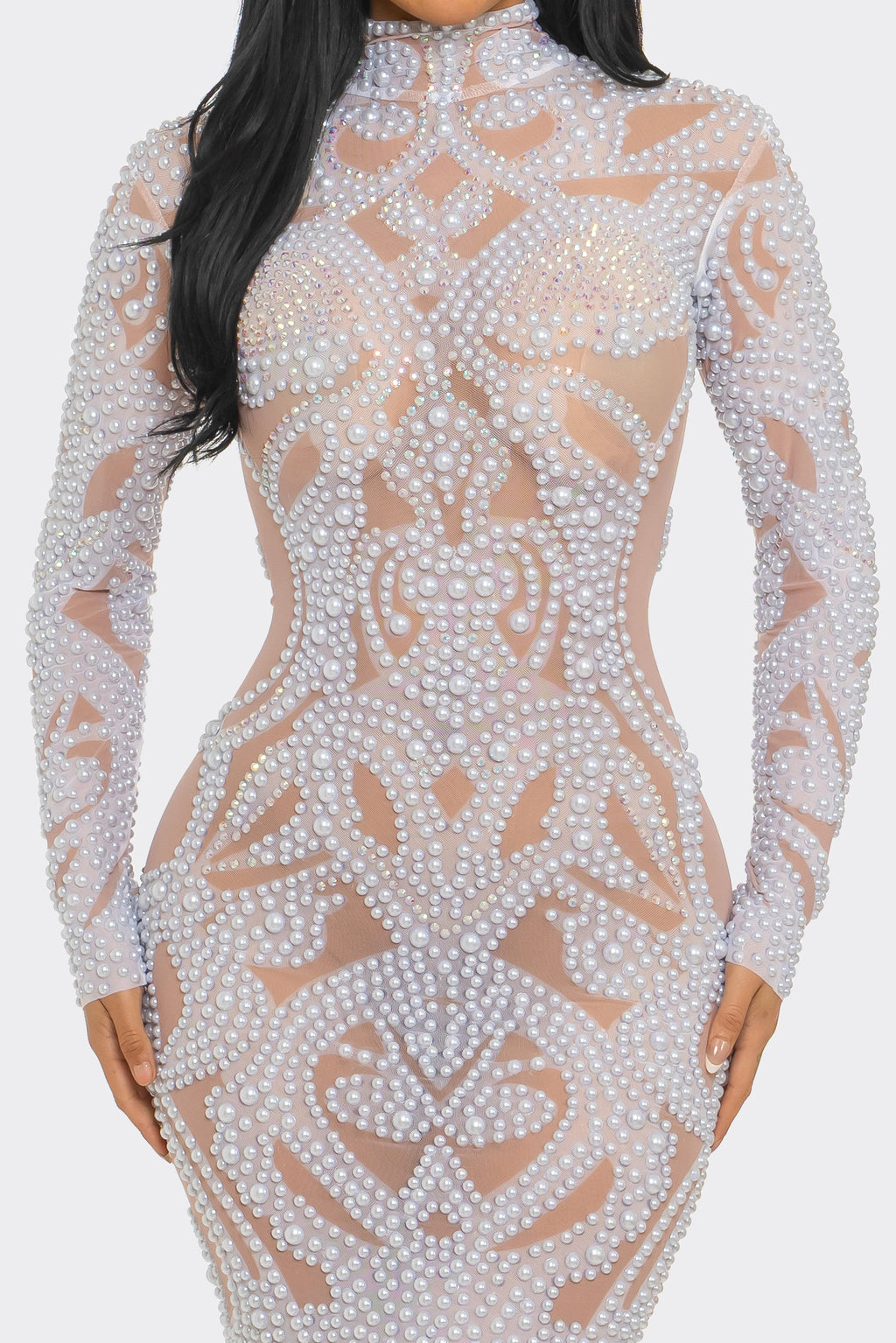 OBSESSED WITH YOU MIDI DRESS￼