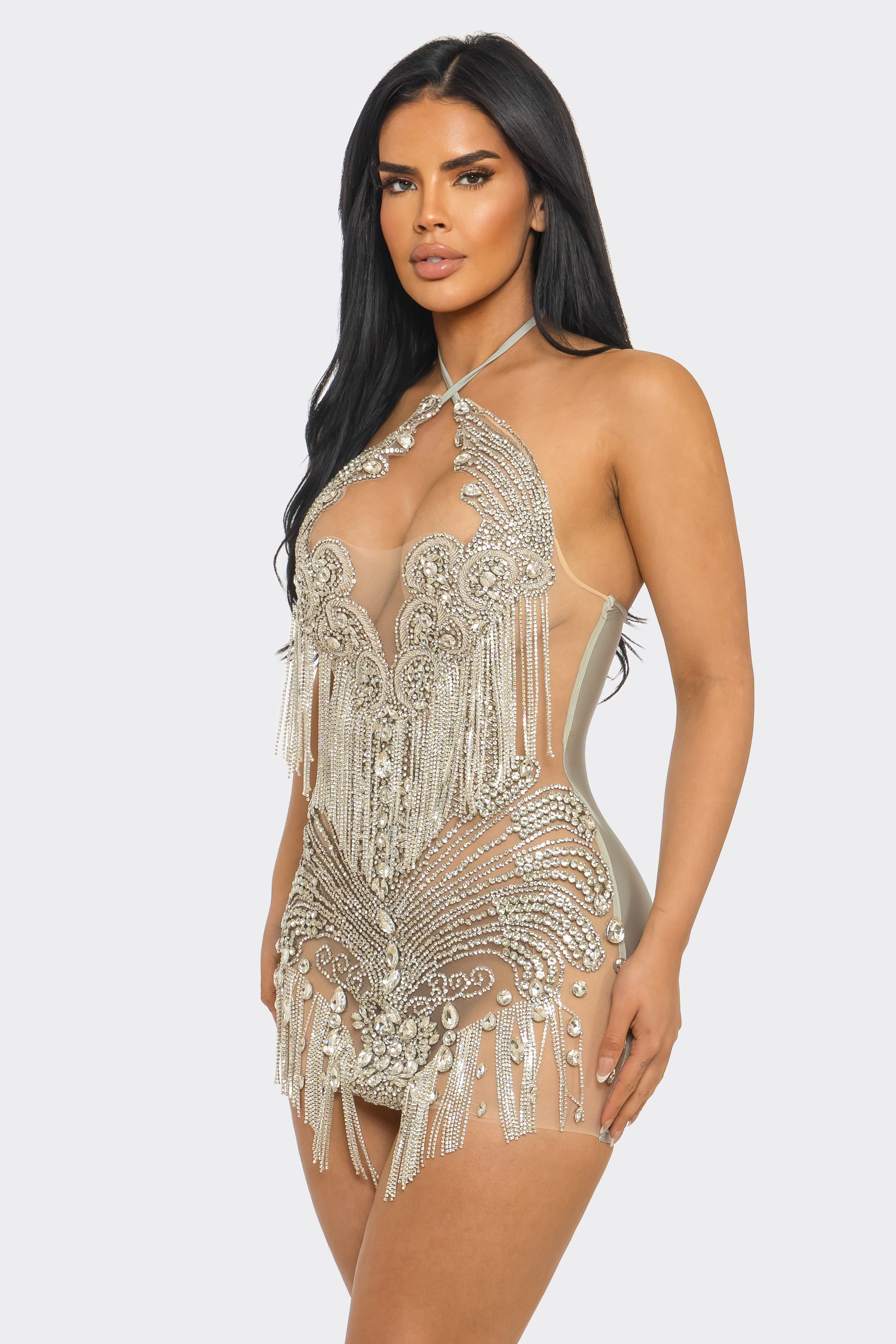 CHANDELIER MINI DRESS