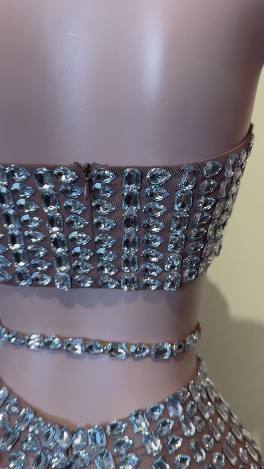 1000 CRYSTALS TWO PIECE SET