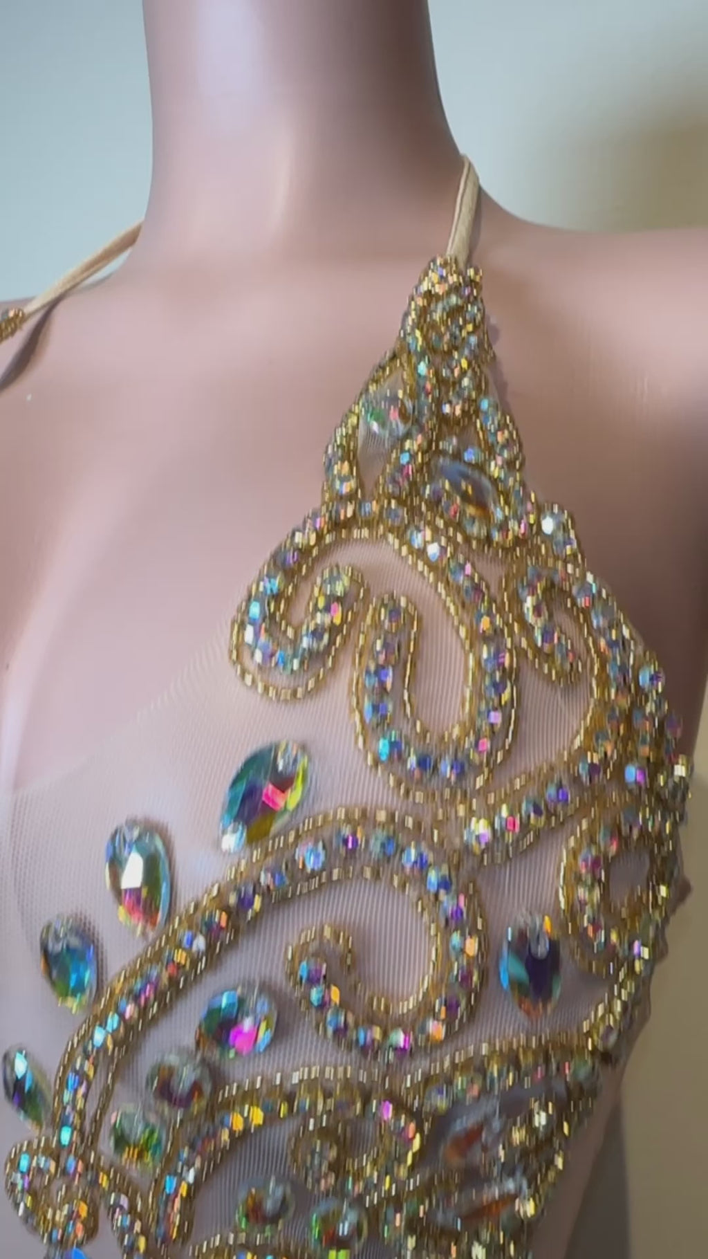 GOLD RUSH MINI DRESS